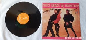 Disques de vinyle: FREDI GRACE & RHINSTONE HEAD OVER HEELS SPANISH MAXI 45 ELECTRONIC SOUL FUNK